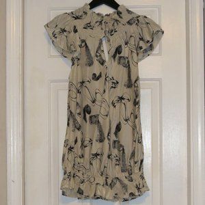 Guess Silk Open Back Sleeveless Blouse *NWT*